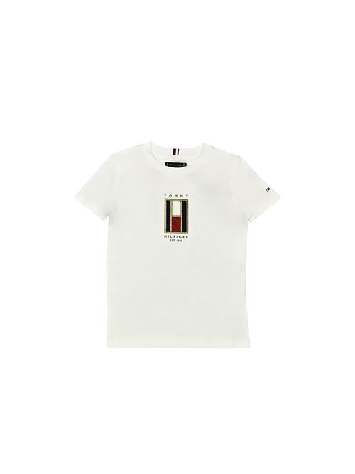 T-shirt, bambino, logata. TOMMY HILFIGER | KB0KB09285TYBS